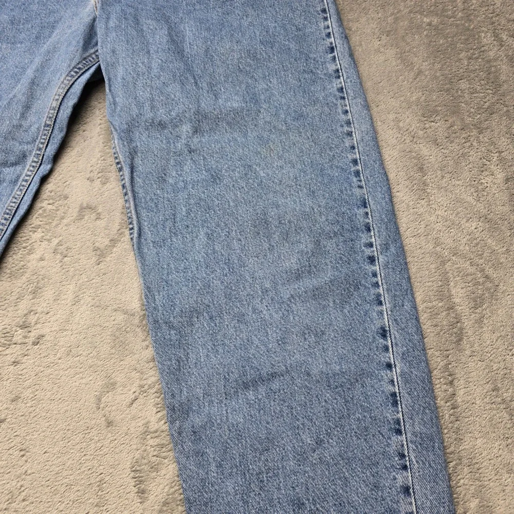Vintage 1996 Levis 560 Orange Tab Loose Fit Jeans Mens 38x34 Blue Denim Tapered